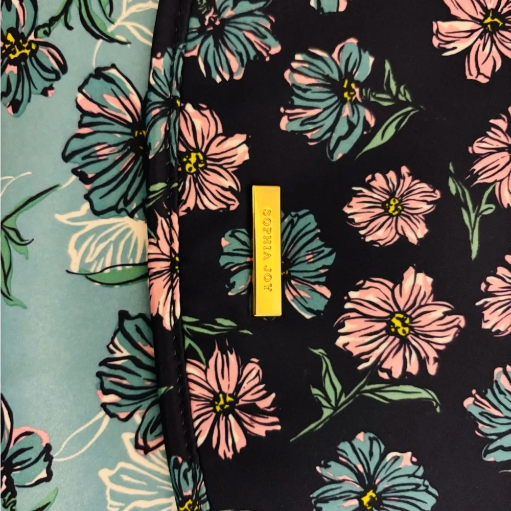 Sophia Joy Floral Cosmetics Case Bag Organizer